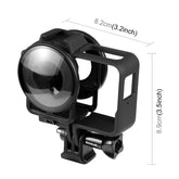 Estuche de plástico PULUZ con protector de lente para Insta360 One RS 360 Edition, para estuche de marco con protector de lente para Insta360 One RS 360 Edition